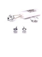 Orecchini Davite & Delucchi Donna in Oro bianco Diamante 0.10 Ct BB S08283 10 - BB S08283 10